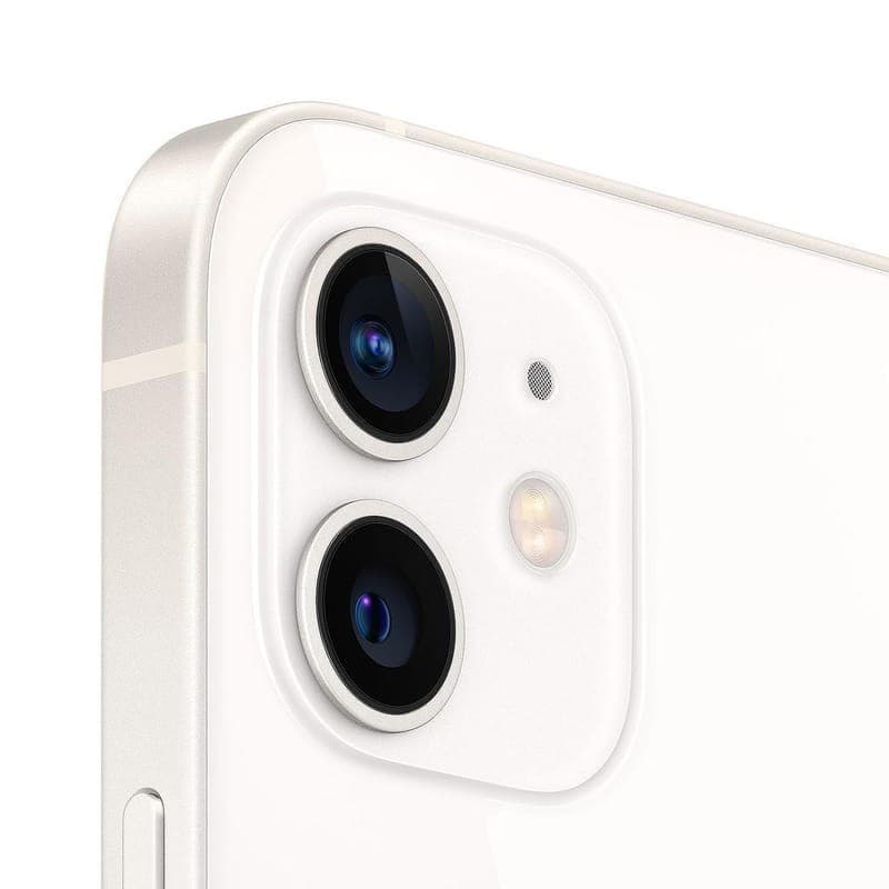 iPhone 12 128 Go Blanc Caméra arrière détail photo Renewed