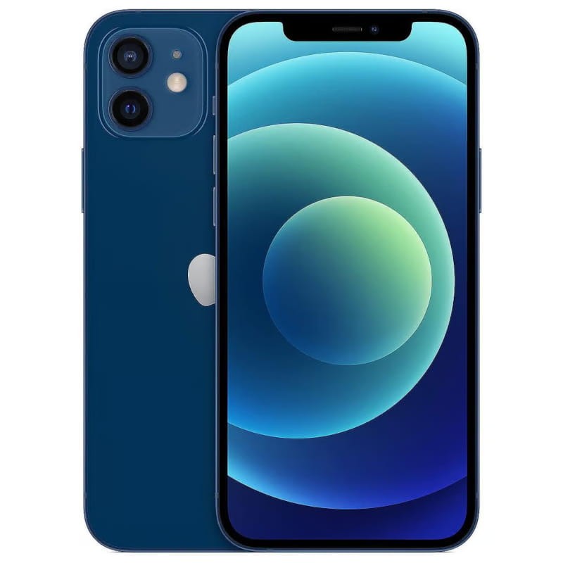 iPhone 12 256GB 5G Azul Renovado - Condição excelente - Item