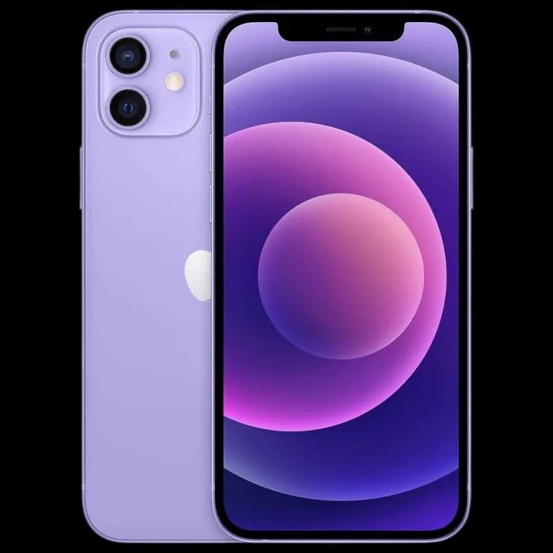 iPhone 12 256GB 5G Púrpura Renovado - Estado Excelente