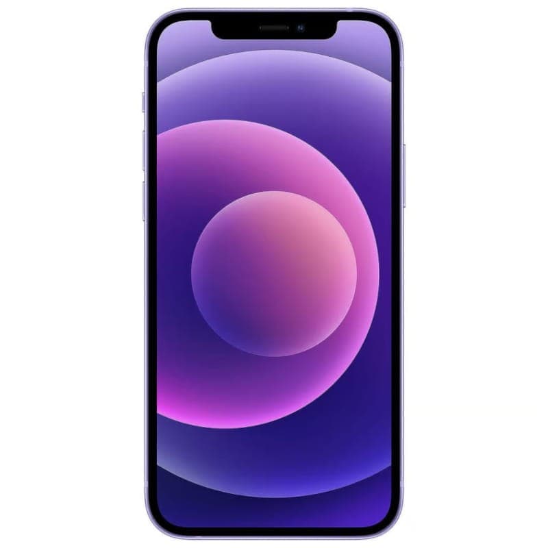 iPhone 12 256GB 5G Púrpura Renovado - Estado Excelente Vista frontal