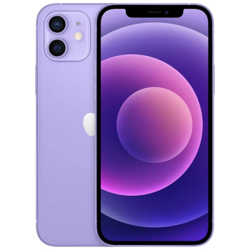 iPhone 12 64GB Roxo Renovado - Em bom estado