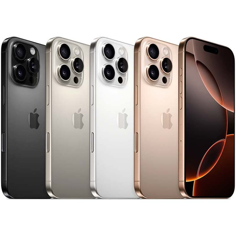 tamaño del Teléfono móvil Apple iPhone 16 Pro 5G 256GB Negro