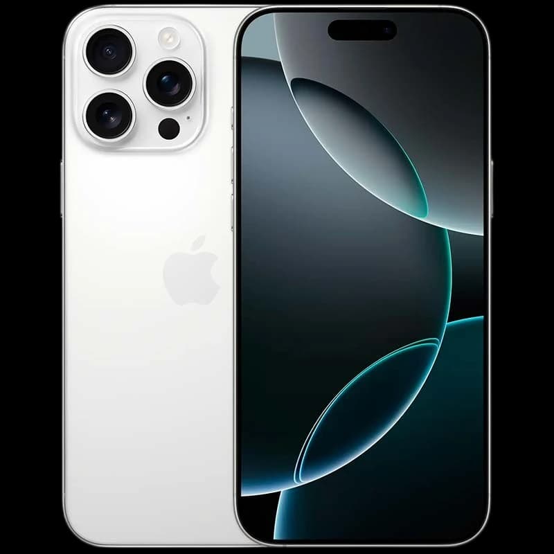 iPhone 16 Pro Max 5G 256Go Titane Blanc Renewed - État Excellent