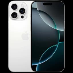 iPhone 16 Pro Max 5G 256Go Titane Blanc Renewed - État Excellent