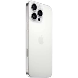 Apple iPhone 16 Pro Max 5G 256 Go Blanc Titane Remis à Neuf - Excellent État Vue Arrière