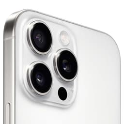 Apple iPhone 16 Pro Max 5G 256 Go Blanc Titane Renouvelé - Excellent État Détail de la caméra arrière