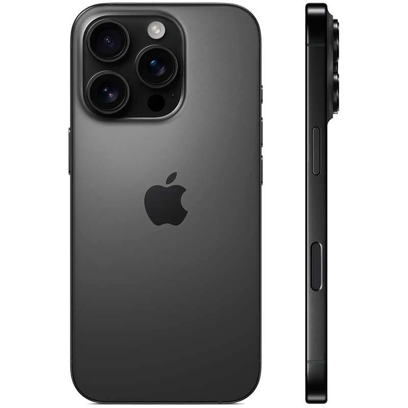 vue arrière et latérale du Téléphone mobile Apple iPhone 16 Pro 5G 256Go Noir