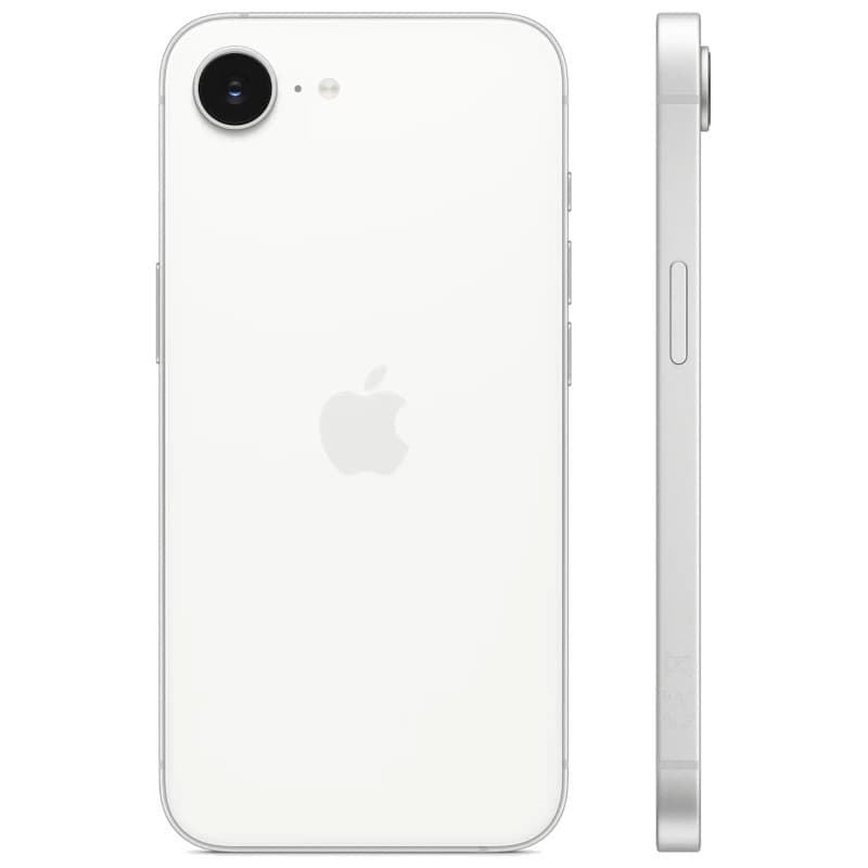 Traseira de iPhone 16e 256GB Branco - Telemóvel