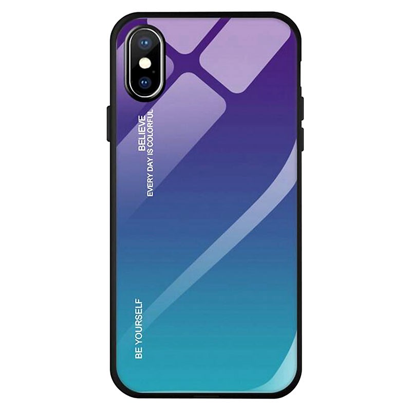 Funda Premium Protection Iridiscent Blue para Iphone XS Max