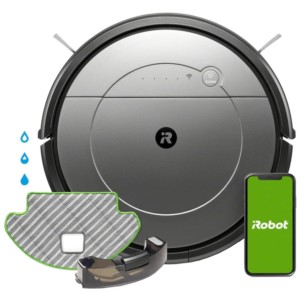 iRobot Roomba Combo R1138 Cinza - Aspirador Robô - Classe A Refurbished