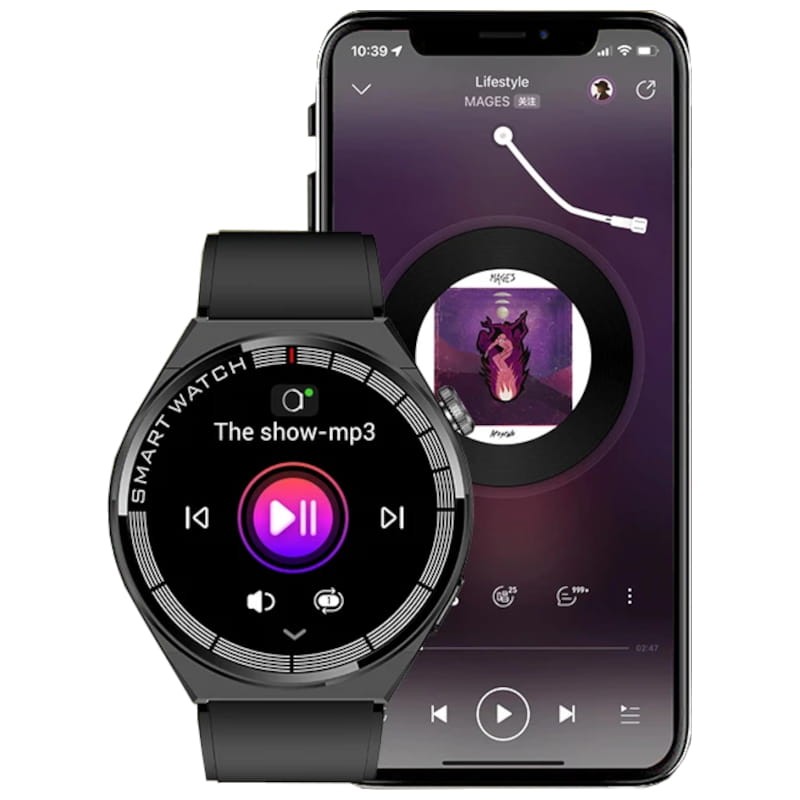 IWO GT3 Max Preto - Smartwatch - Item4