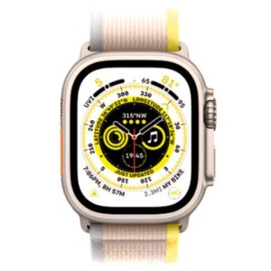 IWO H10 Ultra Dourado - Relógio inteligente