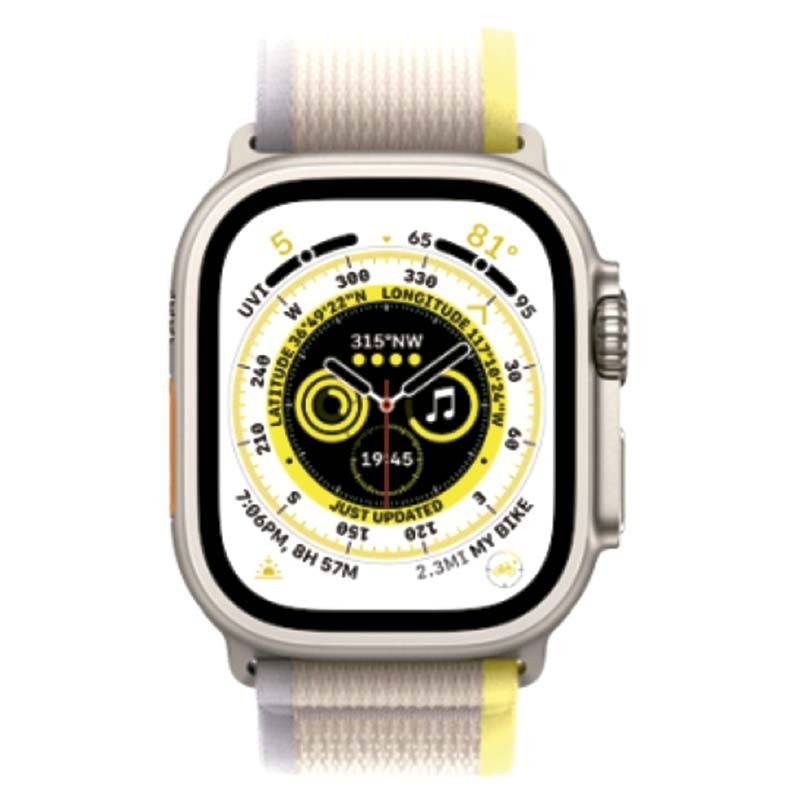 Smartwatch IWO H11 Ultra+ Prateado - Item