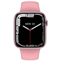 Montre Connectée IWO HW37 Rose avec Bracelet Sportif Rose - Ítem