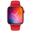 Montre Connectée IWO HW56 Plus Rouge avec Bracelet Sportif Rouge - Ítem