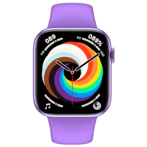 IWO HW56 Plus Violet / Violet Sport Band- Smartwatch