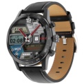 Reloj inteligente IWO KK70 con correa de cuero - Ítem
