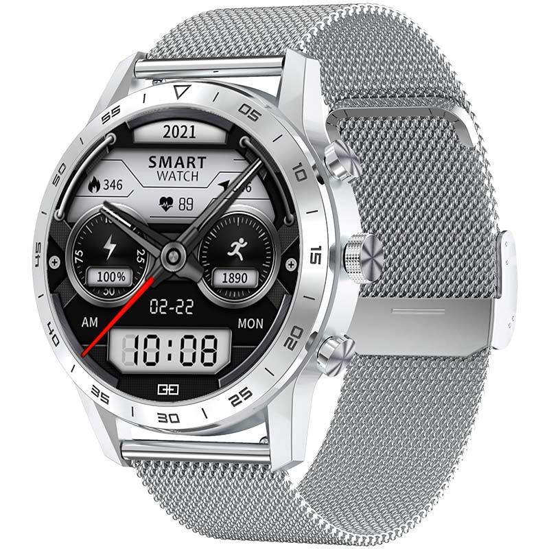 IWO KK70 avec Bracelet Métallique Argent - Montre Connectée - Ítem