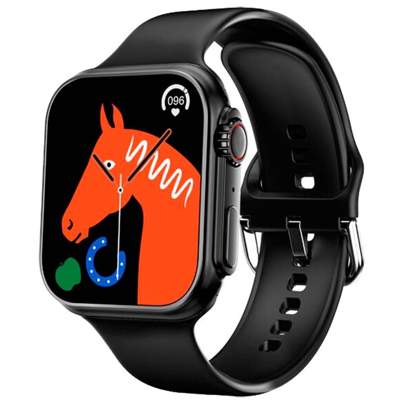 Reloj Inteligente Color Negro Para Android Y Iphone