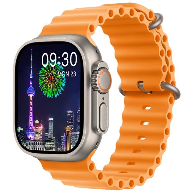 Smartwatch IWO Ultra 9 Max Laranja - Item