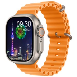 Reloj inteligente IWO Ultra 9 Max Naranja