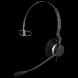 Jabra Biz 2300 USB-A Microsoft Lync Mono Negro - Auriculares con cable