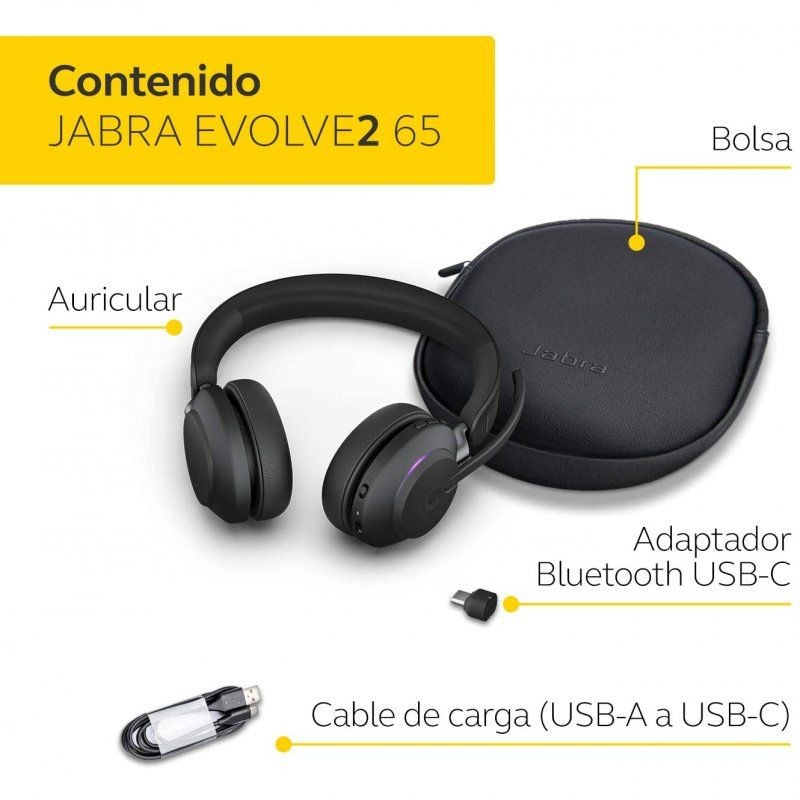 Jabra Evolve2 40 SE MS Stereo USB-C Preto - Auscultadores com fio - Item9