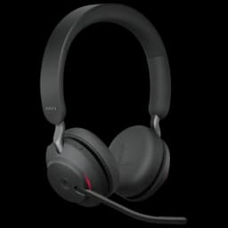 Jabra Evolve2 65 MS Stereo Bluetooth Negro - Auriculares Inalámbricos