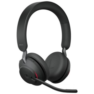 Jabra Evolve2 65 MS Stereo Bluetooth Negro - Auriculares Inalámbricos