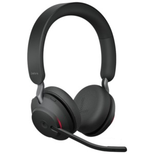 Jabra Evolve2 65 MS Stereo Bluetooth Preto - Fones de Ouvido sem Fio