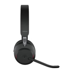 Lateral de Jabra Evolve2 65 MS Stereo Bluetooth Negro - Auriculares Inalámbricos