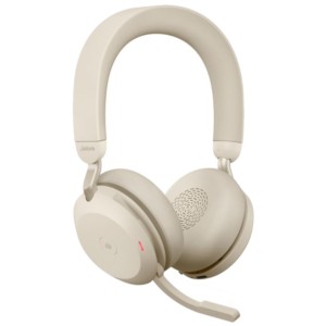 Jabra Evolve2 75 Bluetooth Bege - Auscultadores sem fios