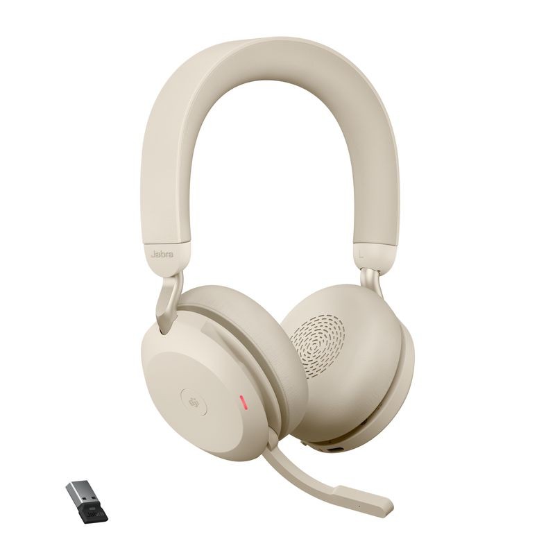 Jabra Evolve2 75 Bluetooth Beige - Auriculares Inalámbrico - Ítem1