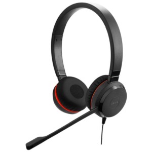Jabra Evolve 20SE UC Stereo USB Negro – Auriculares con Cable