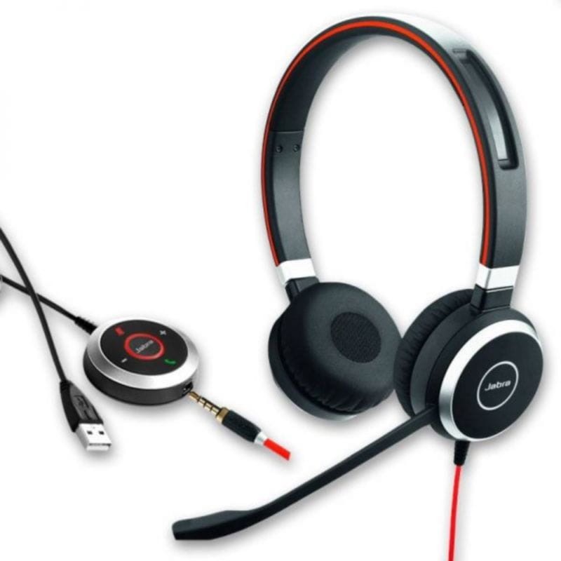 Jabra Evolve 40 MS Stereo Duo USB-A/3.5mm Negro - Auriculares con cable - Ítem2