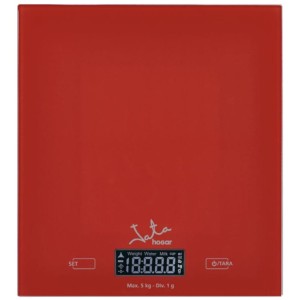 JATA 729R Balance de Cuisine Rouge