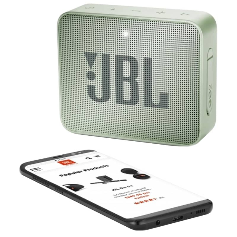 jbl go 2 speaker in mint