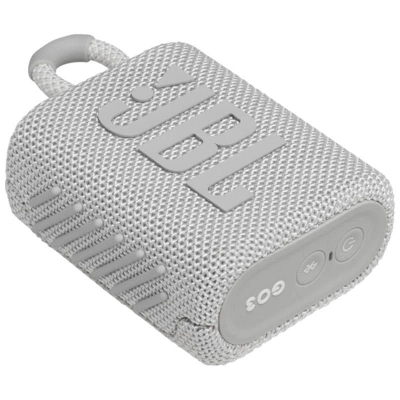 JBL GO 3 Branco Coluna Bluetooth Portátil - Item1