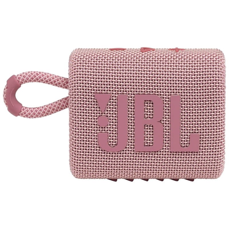 JBL GO 3 Pink Portable Bluetooth Speaker