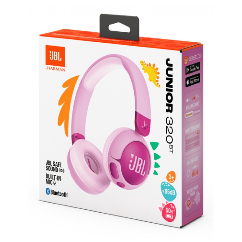 JBL Junior 320BT Lila - Auriculares inalámbricos para niños - Ítem7