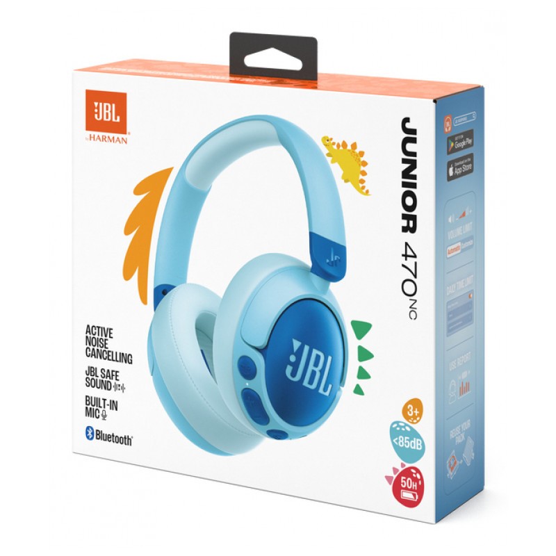 JBL Junior 470NC Bleu - Casques sans fil pour enfants - Ítem6