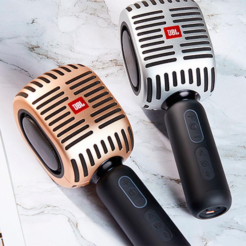 JBL KMC600 Dorado - Micrófono de Karaoke Inalámbrico - Ítem3