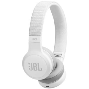 Auriculares Bluetooth JBL Live 400BT en color Blanco
