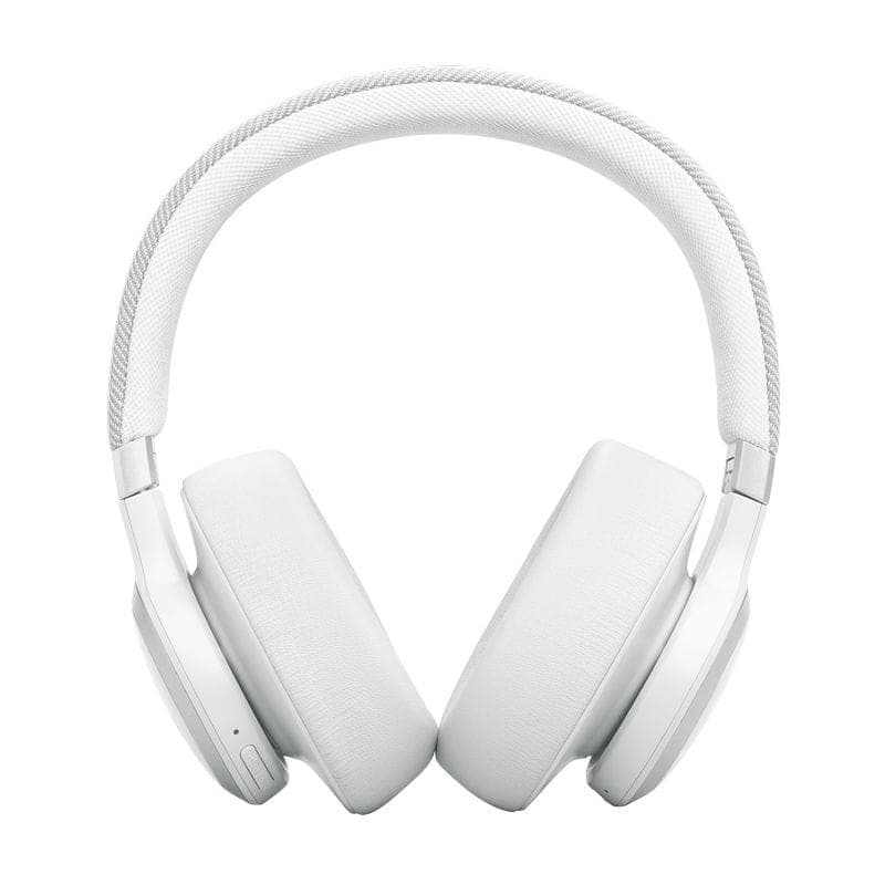 Frontal de JBL Live 770NC ANC Bluetooth Branco - Auscultadores sem fios