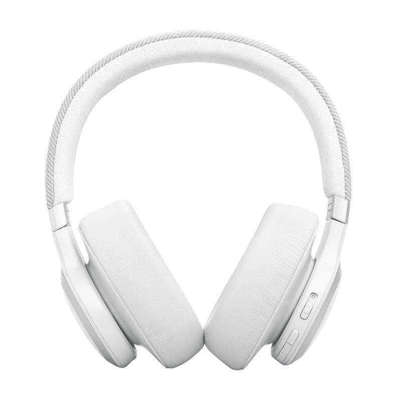 Traseira de JBL Live 770NC ANC Bluetooth Branco - Auscultadores sem fios