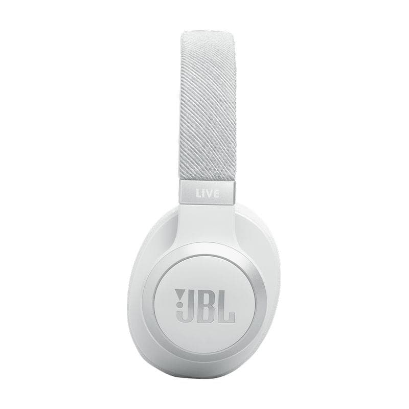 Lateral direito de JBL Live 770NC ANC Bluetooth Branco - Auscultadores sem fios