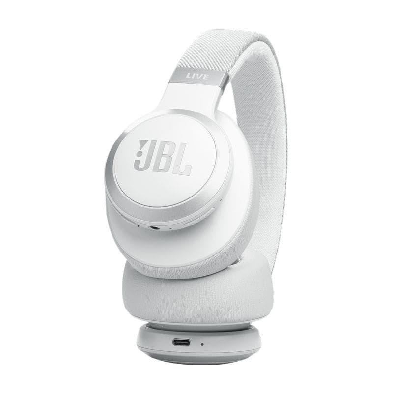 Adaptável JBL Live 770NC ANC Bluetooth Branco - Auscultadores sem fios