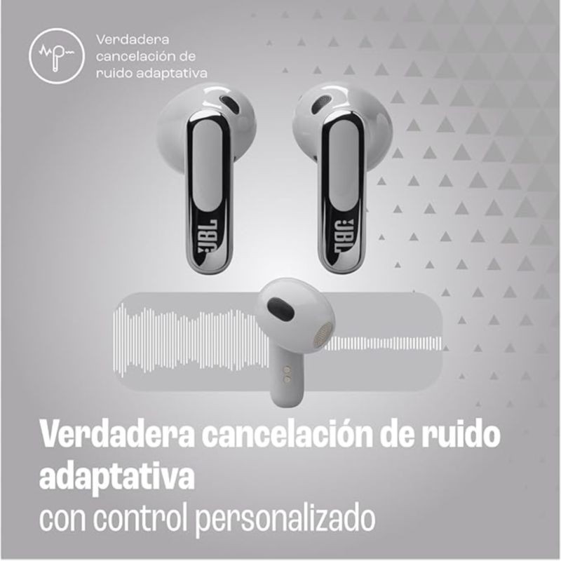 JBL Live Flex 3 Sonido Espacial Plata - Auriculares inalámbricos - Ítem10