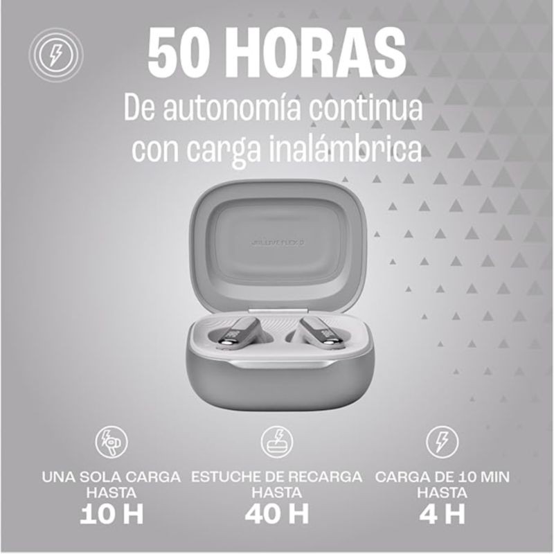 JBL Live Flex 3 Sonido Espacial Plata - Auriculares inalámbricos - Ítem11