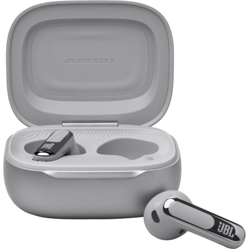 JBL Live Flex 3 Sonido Espacial Plata - Auriculares inalámbricos - Ítem1